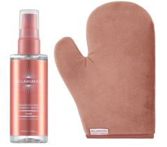 Bellamianta - Fragrance Free Tanning Water Dark 100 ml + Luxury Velvet Tanning Mitt