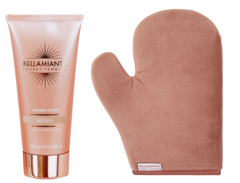 Bellamianta - Tanning Lotion  Medium  200 ml + Luxury Velvet Tanning Mitt