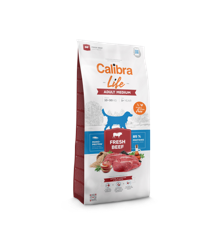 Calibra - Dog Life Adult Medium Fresh Beef 12 kg - (381149)