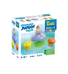 Playmobil - Junior & Tinti: Colourful Jelly Fish Family (71439)