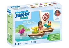 Playmobil - JUNIOR & Disney: Moanas katamaran  (71459)