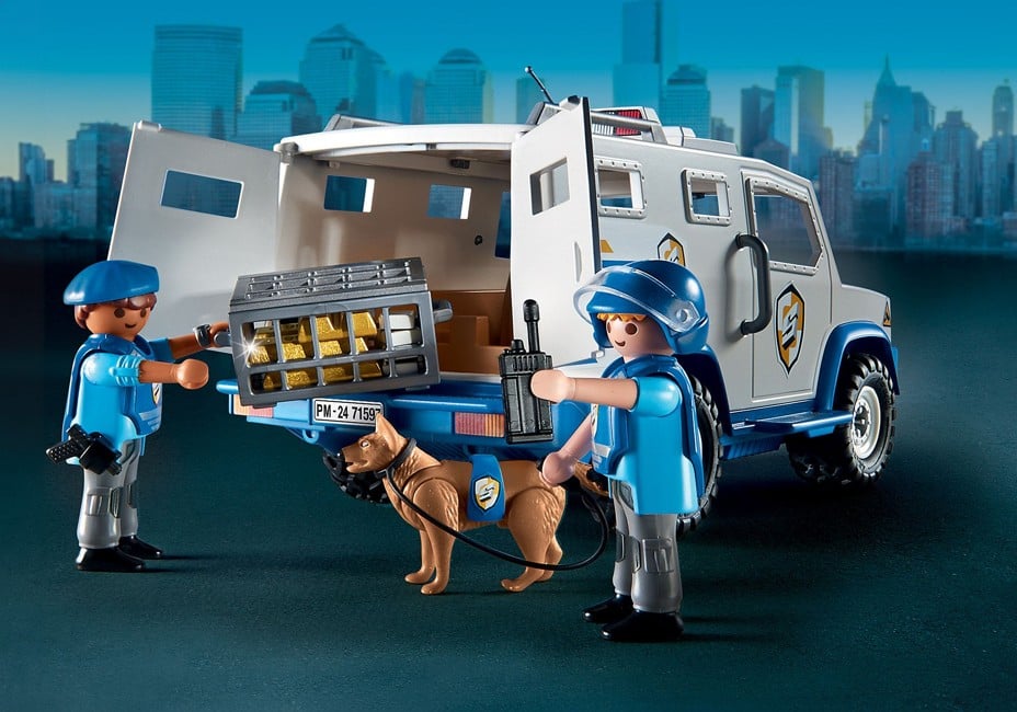 Playmobil - 50YR Police Money Transporter (71597)