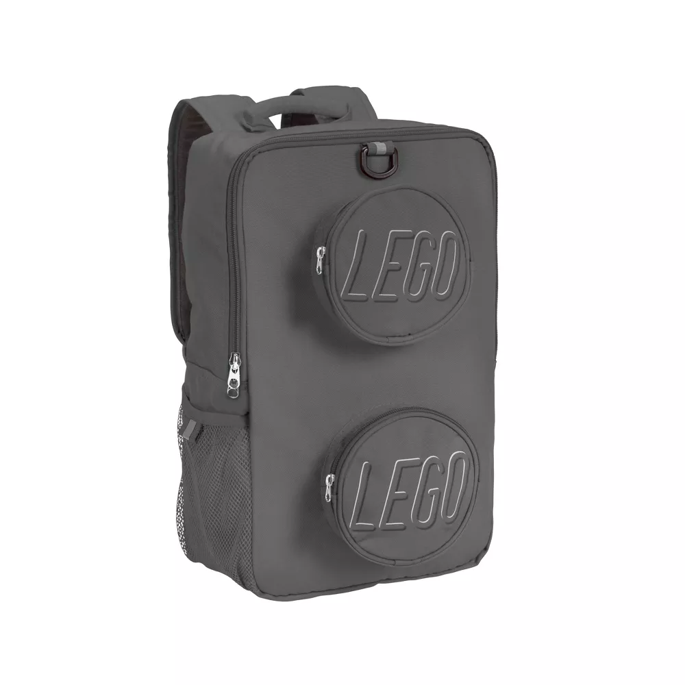 LEGO - Brick Backpack (18 L) - Grey (4011090-DP0960-600B) - Leker