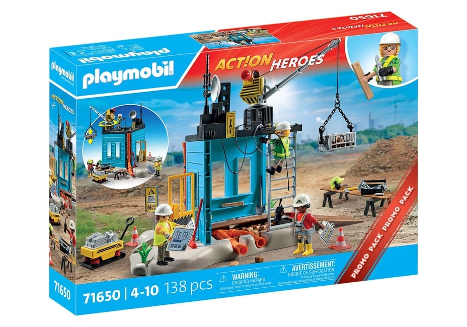 Playmobil - Baustelle (71650)