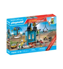 Playmobil - Construction site (71650)