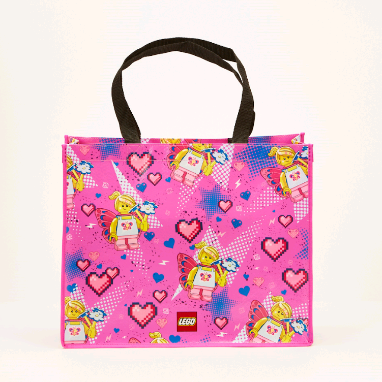 LEGO - Character Tote bag (20 L) - Butterfly Girl (4011095-ST0461-850I) - Leker