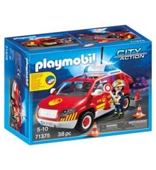 Playmobil - Fire Chief's Car with Lights and Sound (71375)