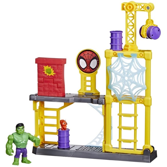Spidey and His Amazing Friends – Power Smash Hulk (F3717)