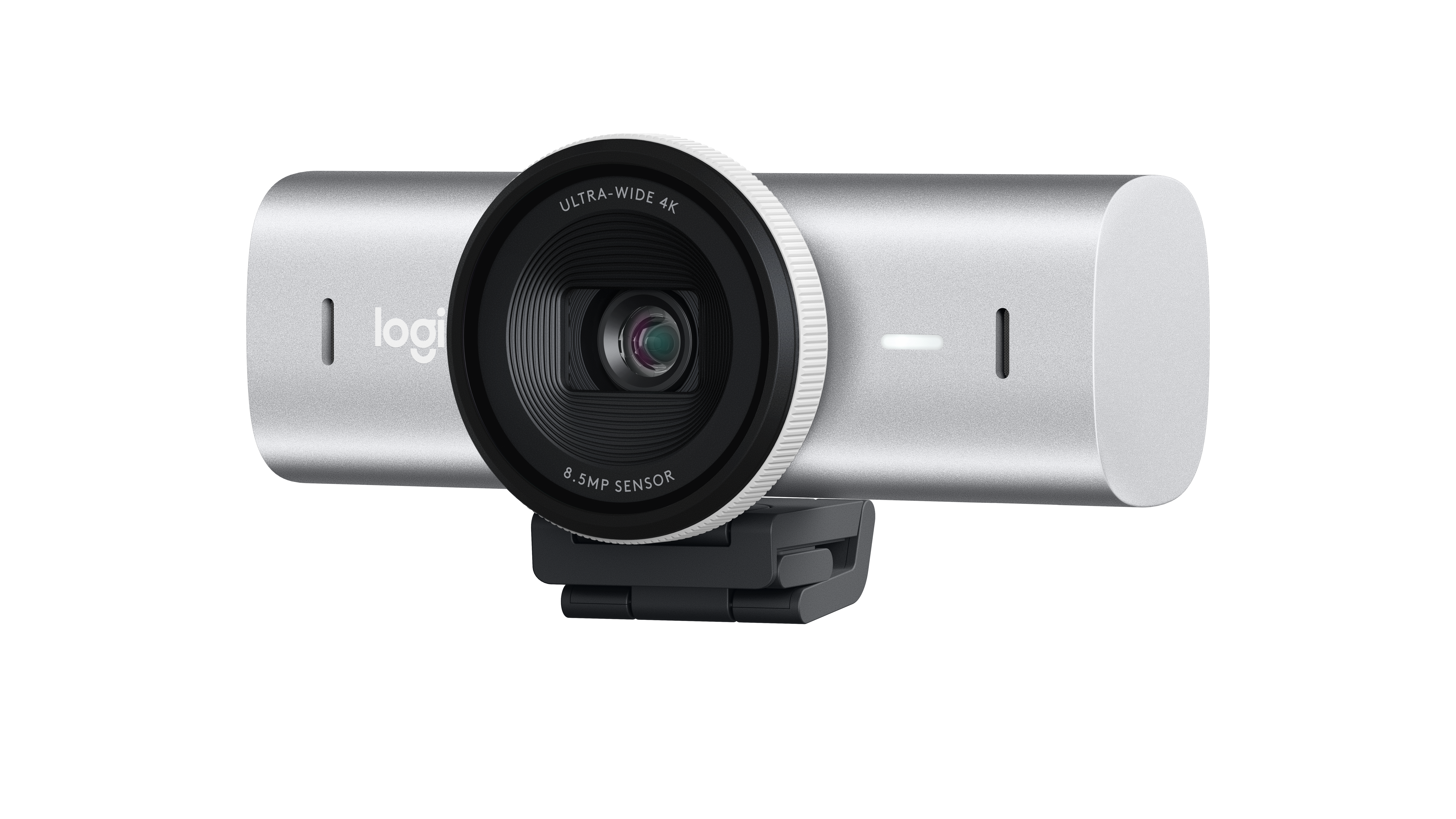 Logitech - MX Brio Ultra HD 4K Collaboration and Streaming Webcam - Pale Grey - Datamaskiner