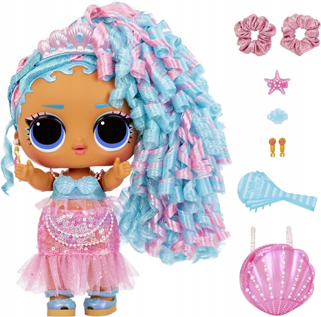 L.O.L. Surprise! - Big Baby Hair Hair Hair Doll - Splash Queen (579724)