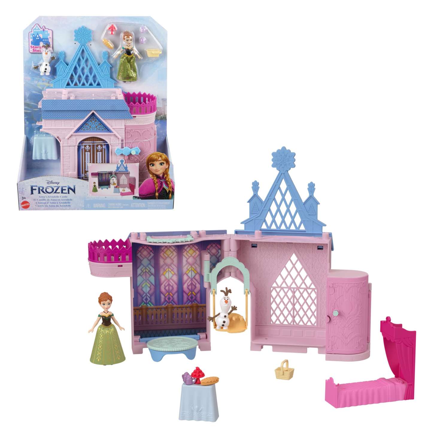 Disney Frozen - Anna’S Arendelle Castle Playset (HLX02) - Leker