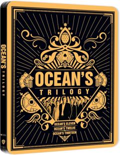 Oceans Trilogy 11-13 - Limited Edition Steelbook (4K Ultra HD + Blu-ray)