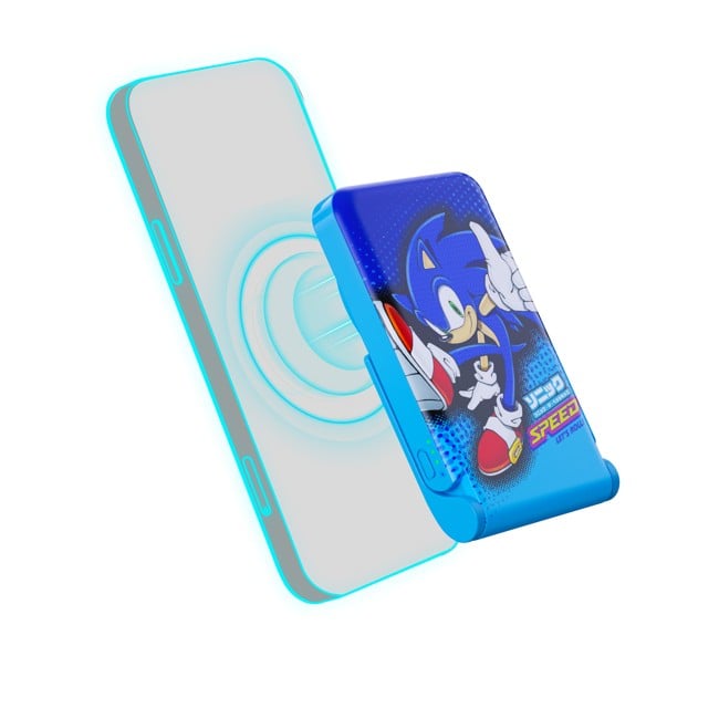 OTL - Sonic the Hedgehog wireless magnetic power bank