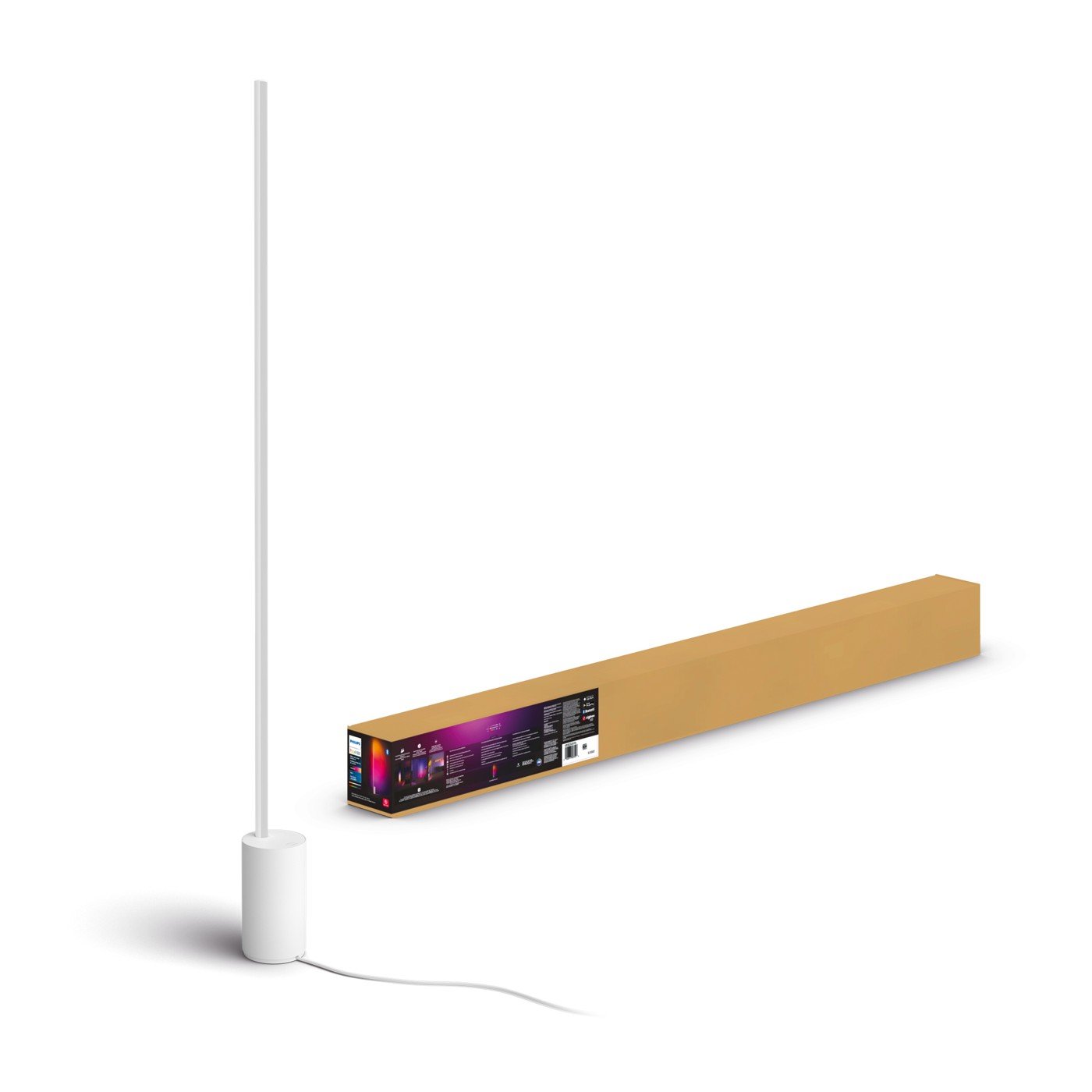 Philips Hue– Signe gulvlampe – Gradient – Hvit og farget stemning