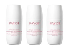 Payot - 3 x  Gentle Ritual Roll-On Anti-Perspirant Deo 24h Non Alcoholic 75 ml