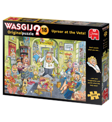 Wasgij - Original 18 - Uproar at the Vets!​ (1000 Pieces) (1119801818 )