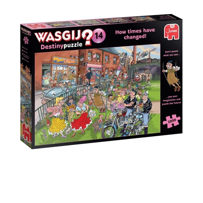 Wasgij - Destiny 14​ - How Times Have Changed! (1000 Pieces) (1119801822)