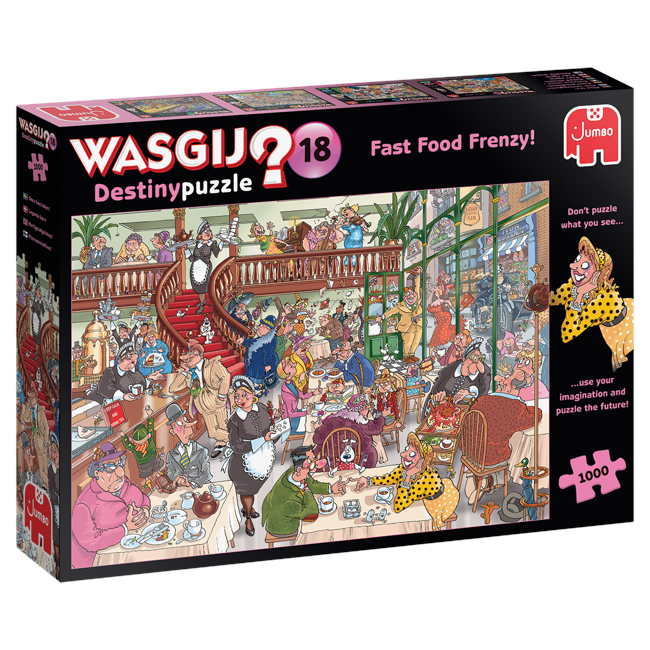 Wasgij - Destiny 18 - Fast Food Frenzy! (1000 Pieces) (1119801824)