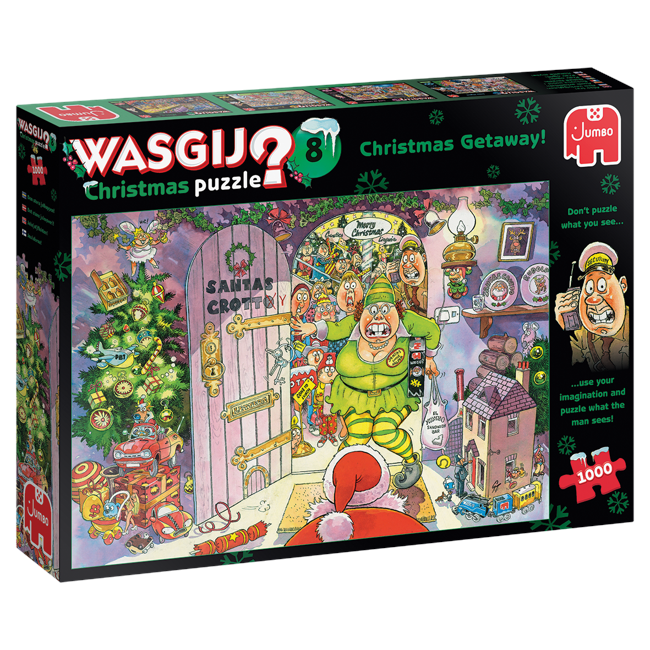 Wasgij - Christmas 8 - Christmas Getaway! (1000 Pieces) (1119801828)