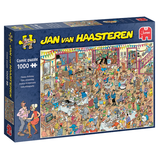 Jan Van Haasteren - Happy Birthday (1000 brikker)