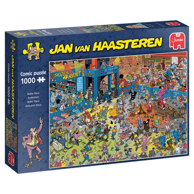 Jan Van Haasteren - Roller Disco (1000 Pieces) (1119801837)