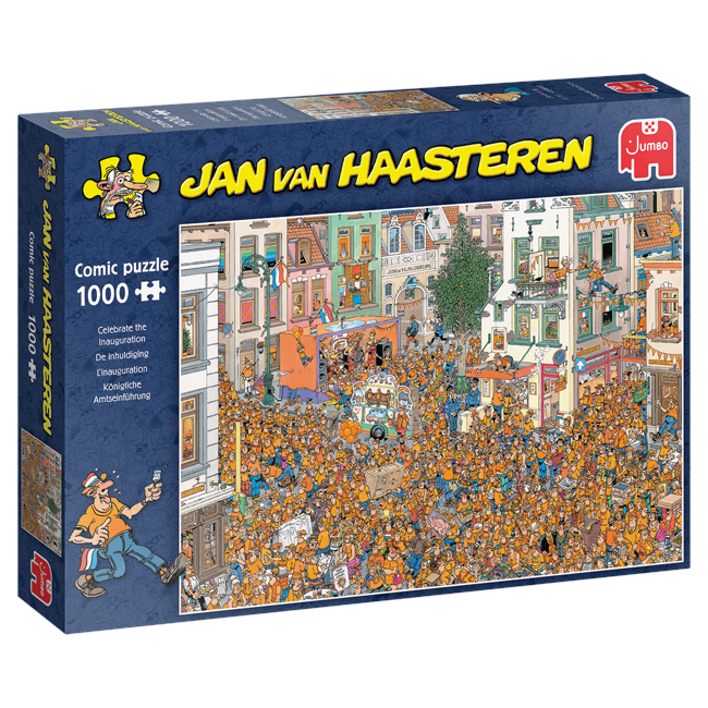 Jan Van Haasteren - Celebrate the Inauguration (1000 Pieces) (1119801838)