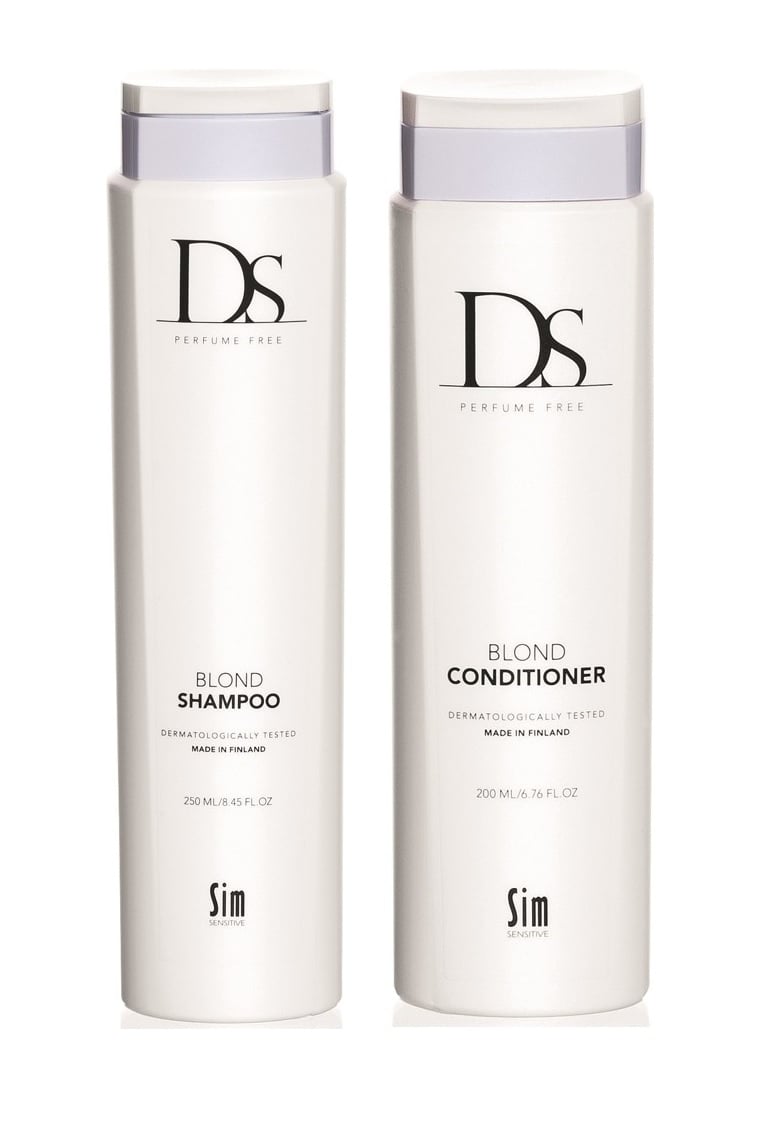 DS - Sim Sensitive Blonde Shampoo 250 ml + DS - Sim Sensitive Blonde Conditioner 200 ml - Skjønnhet