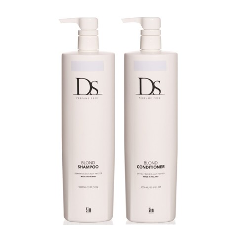 DS - Sim Sensitive Blonde Shampoo 1000 ml + DS - Sim Sensitive Blonde Conditioner 1000 ml