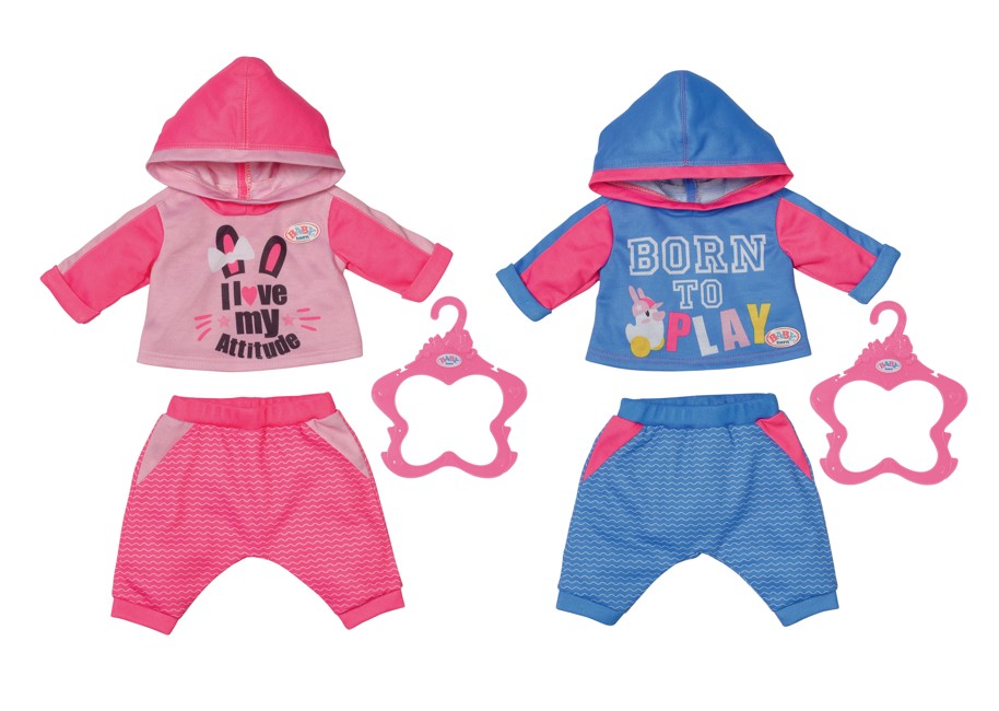 BABY born - Jogging Suits 2 assorted 43cm (830109)