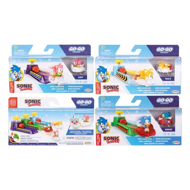 Sonic - Go Go Racers - Mini Launchers asst (423324)