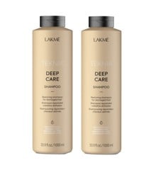 Lakmé - Teknia Deep Care Shampoo 1000 ml + Lakmé - Teknia Deep Care Conditioner 1000 ml