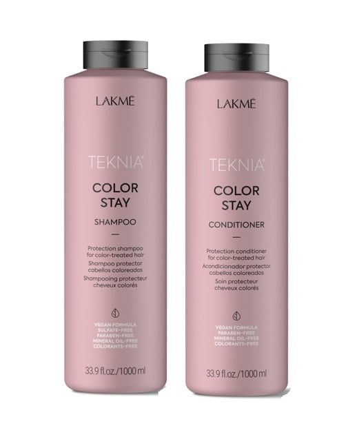 Lakmé - Teknia Colour Stay Shampoo 1000 ml + Lakmé - Teknia Colour Stay Conditioner 1000 ml