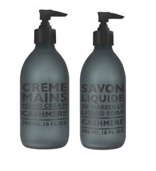 COMPAGNIE DE PROVENCE - Hand Cream Cashmere 300 ml + COMPAGNIE DE PROVENCE - Liquid Marseille Soap Cashmere 300 ml