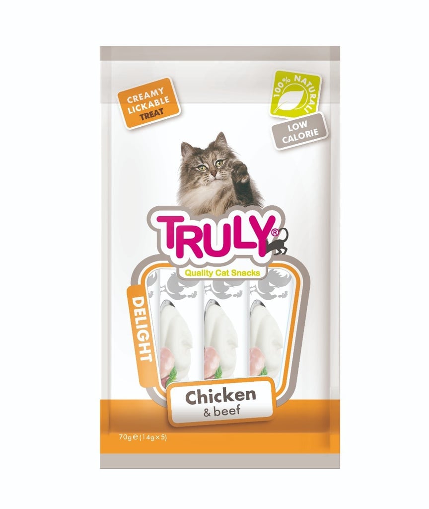 Truly - Cat Creamy Lickable Chicken & Beef 70g