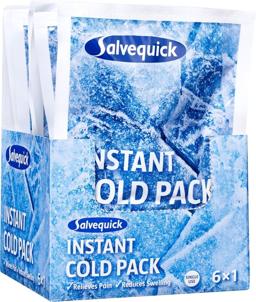 Salvequick - instant cold pack - 6 pcs Bundle - Helse og personlig pleie