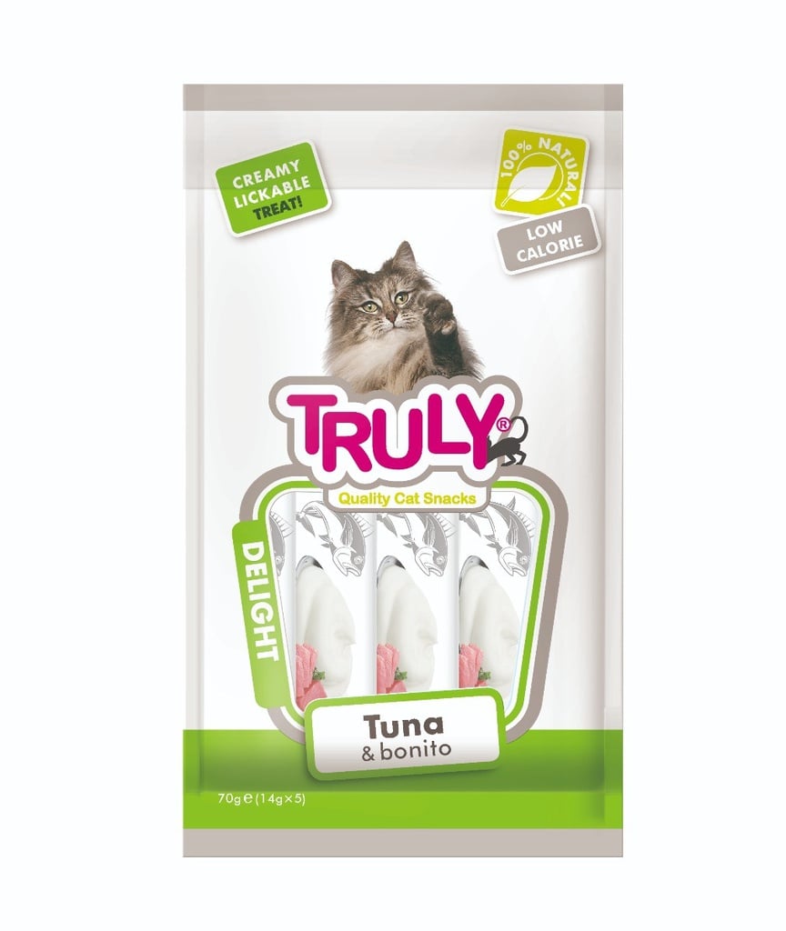 Truly - Cat Creamy Lickable Tuna & Bonito 70g