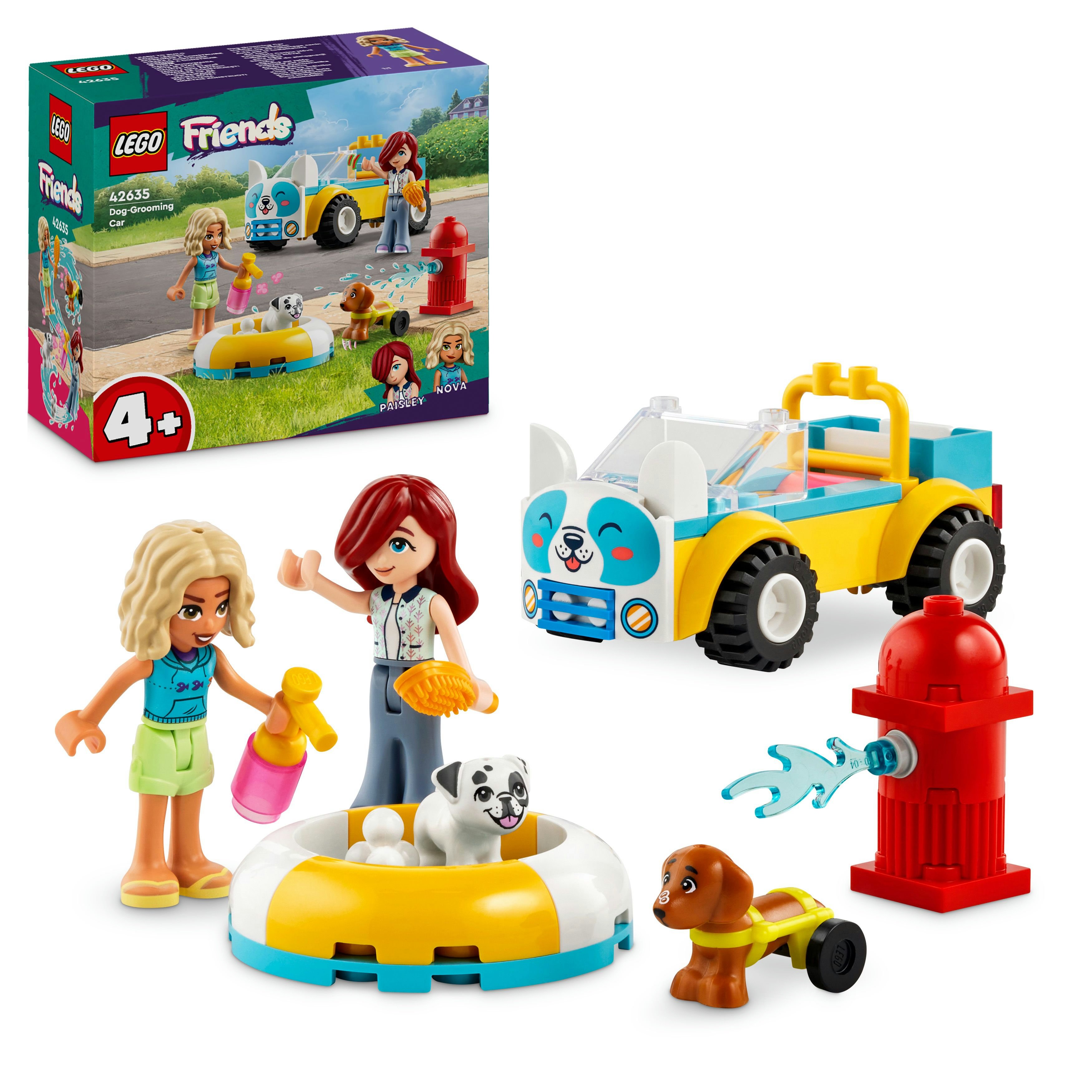 Hundepleie og bil LEGO® Friends (42635)