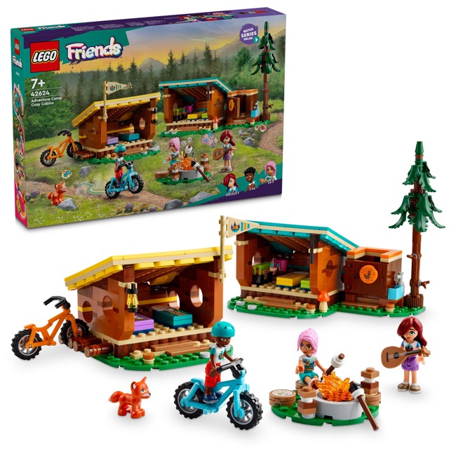 LEGO Friends - Seikkailuleirin mukavat laavut (42624)