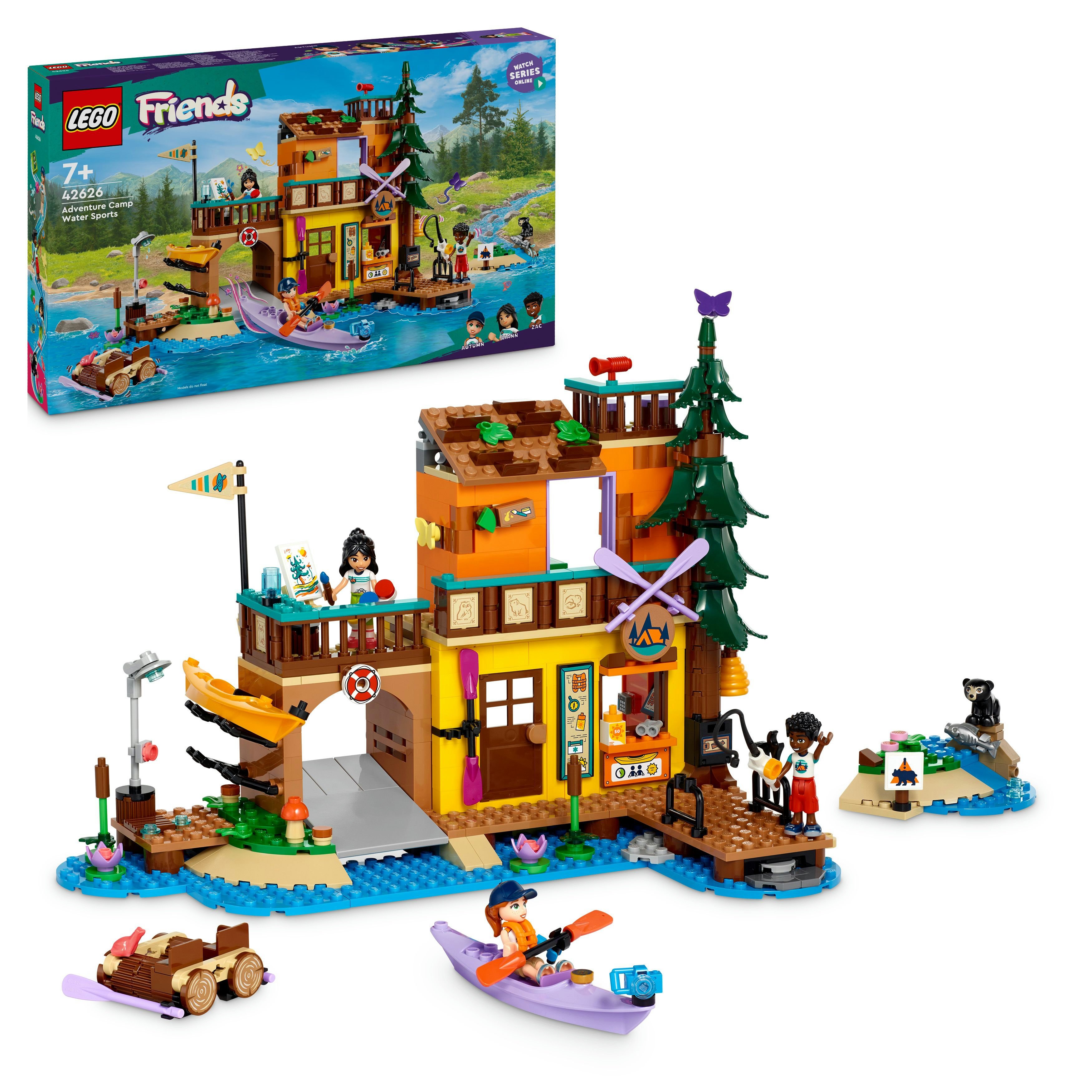 LEGO Friends - Opplevelsesleir med vannsport (42626)