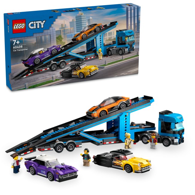 LEGO City - Biltransporter med sportsbiler (60408)