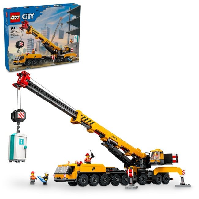 LEGO City - Gul mobil byggkran (60409)