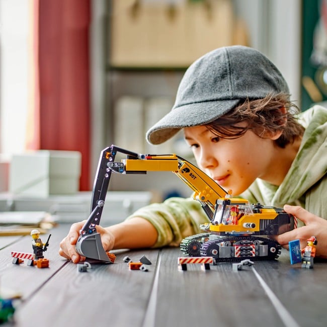 LEGO City - Yellow Construction Excavator (60420)