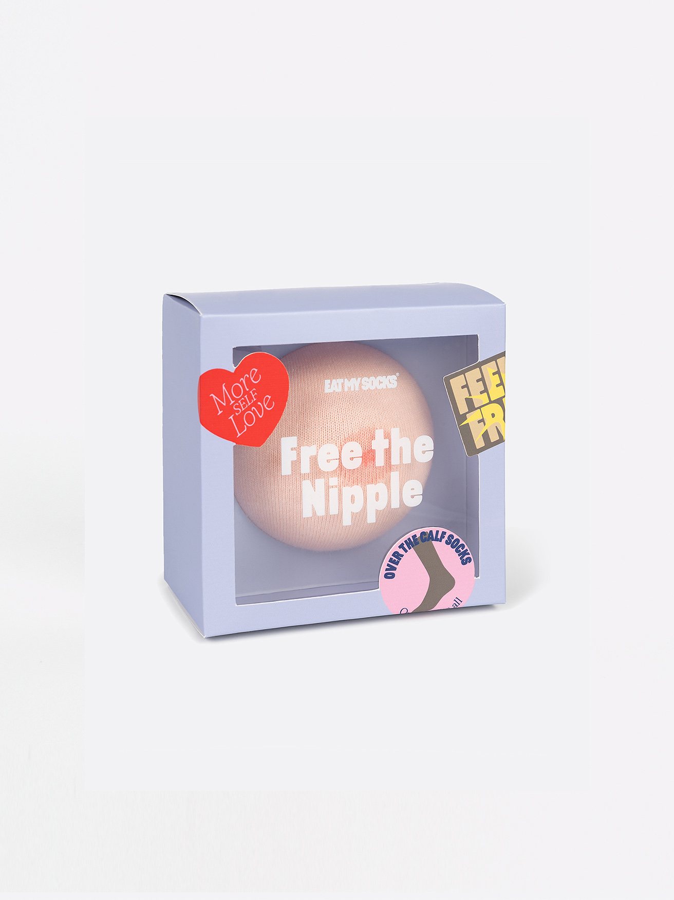 Eat My Socks - Free the Nipple - white - One size - Gadgets