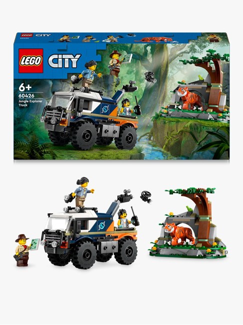 LEGO City - Jungelutforsker med terrengkjøretøy (60426)