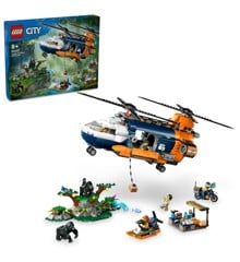 LEGO City - Jungelutforskerens helikopter-baseleir (60437)