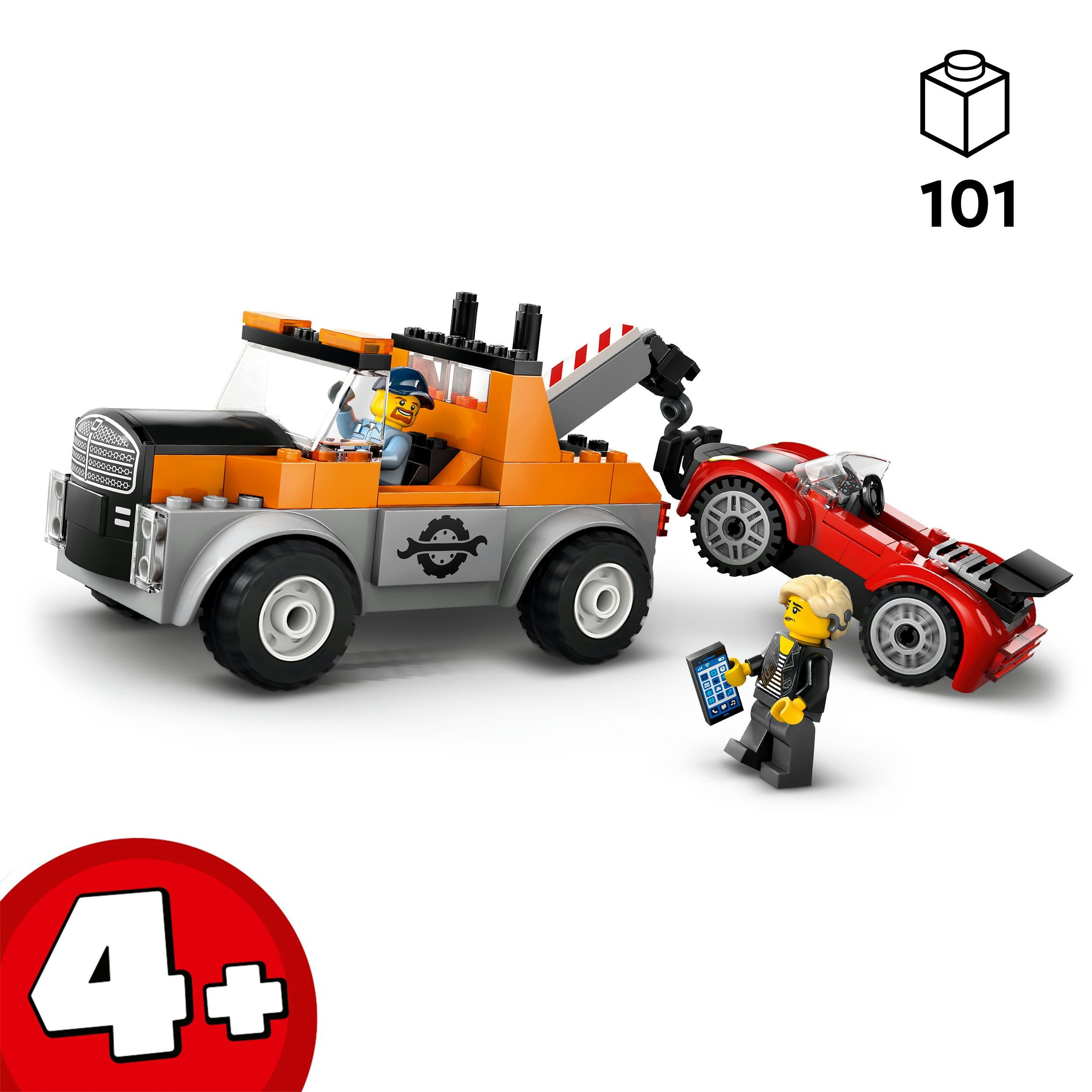 LEGO City - Bergingsbil og sportsbil  (60435)