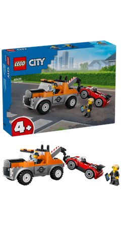 LEGO City - Hinausauto ja urheiluautokorjaamo (60435)