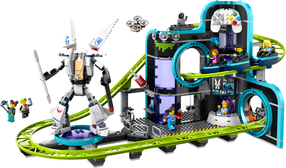 LEGO City - Robot World Roller-Coaster Park (60421)