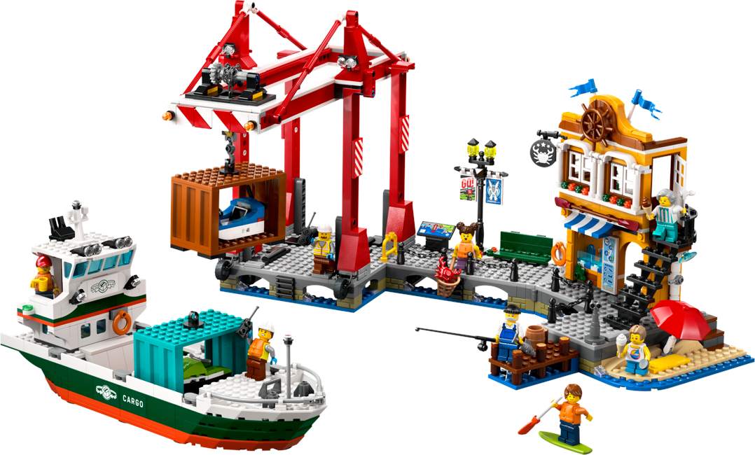 LEGO City - Seaside Harbor with Cargo Ship (60422)