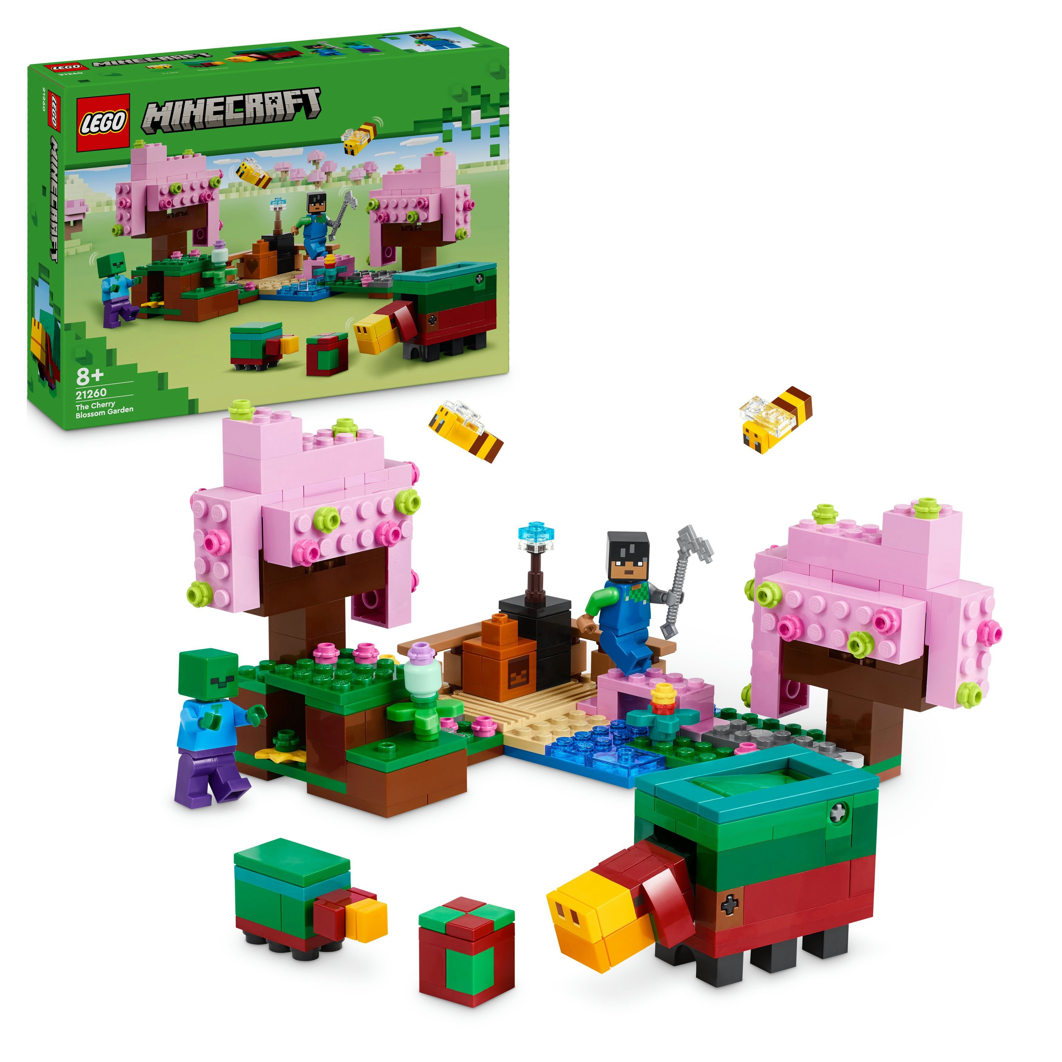 LEGO Minecraft 21260 Hage med kirsebærtrær